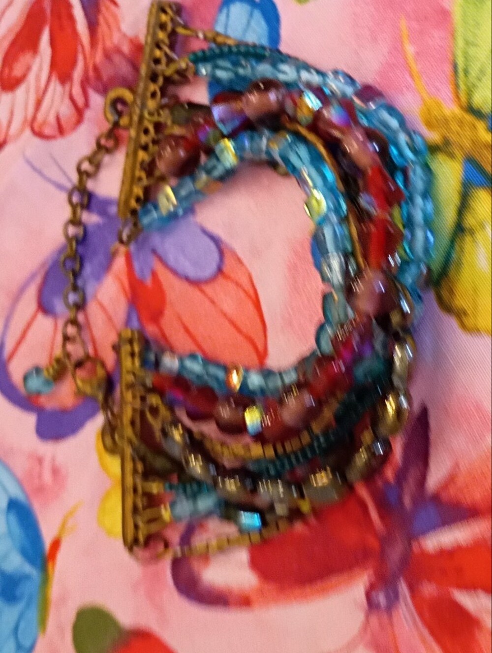 Multi Color beaded Bracelet